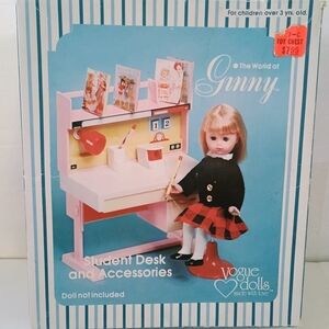 Vogue World of Ginny Student Desk Set, Vintage 1976